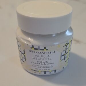 Beekman 1802 Vanilla Absolute Goat Milk Cream - White- NEW SEALED